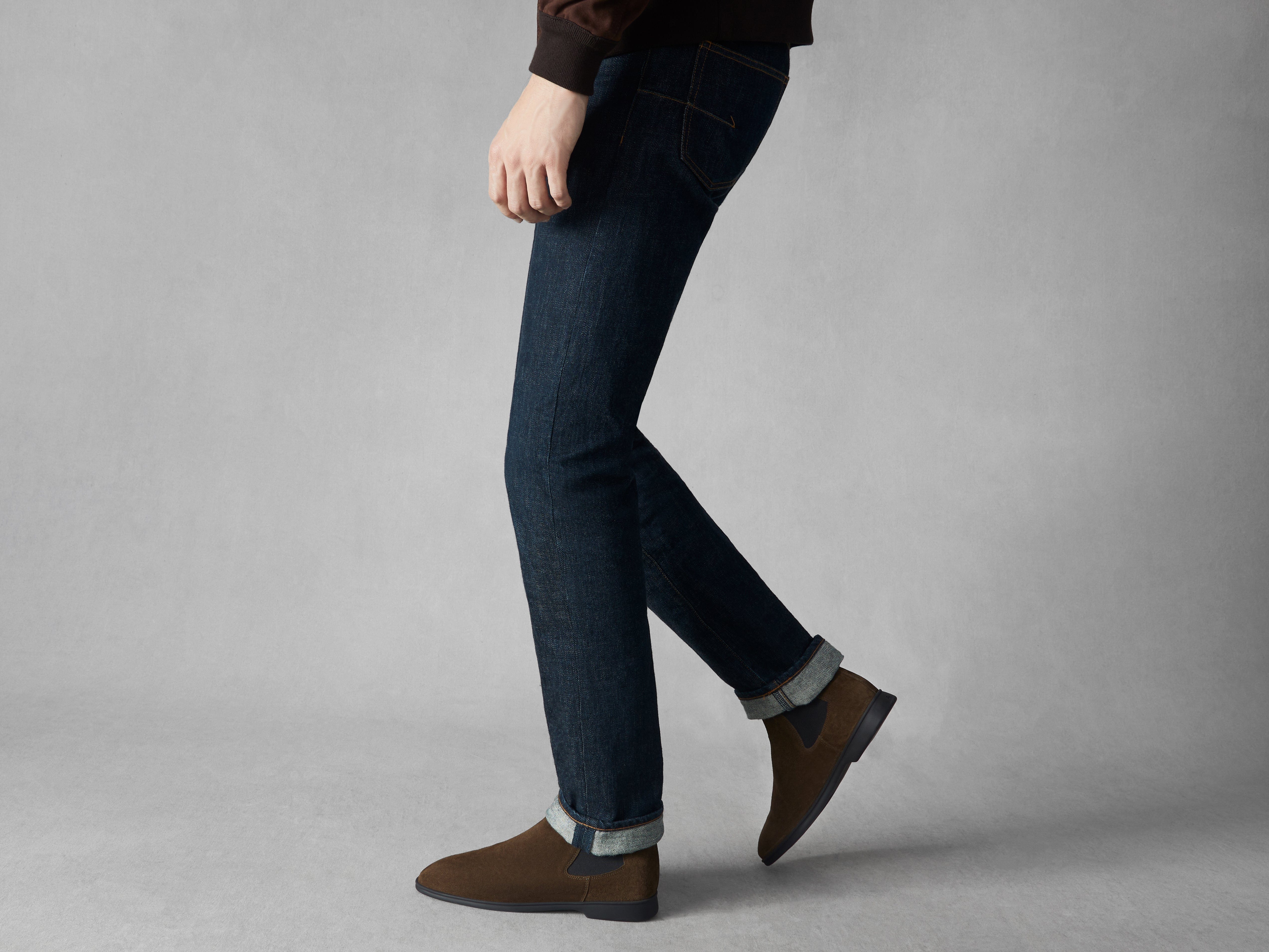 Rover Boots in Northern Green Glove Suede