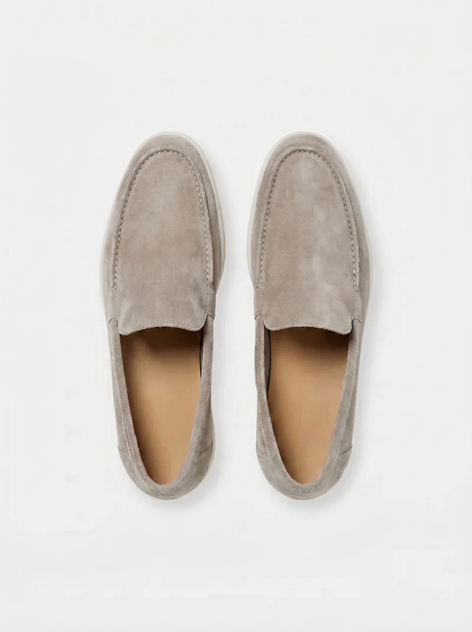 Light Grey Torino Loafers