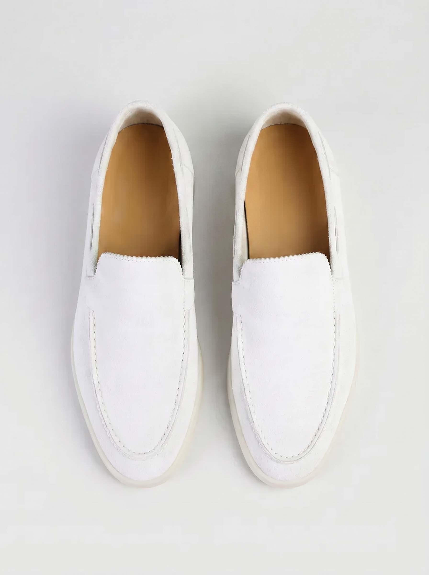 White Torino Loafers
