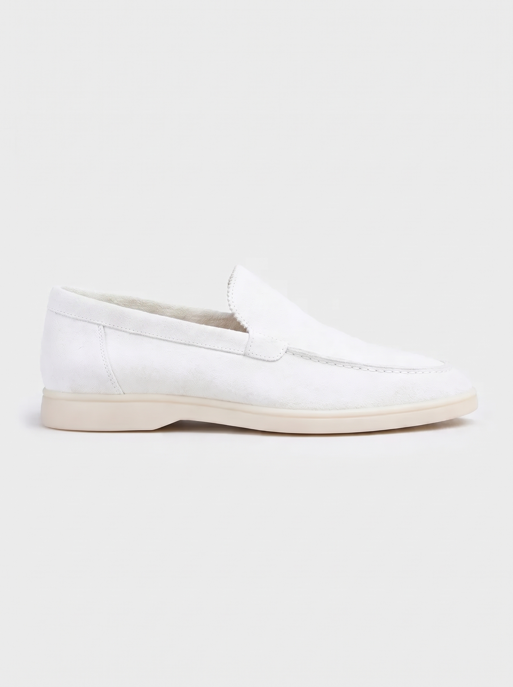 White Torino Loafers