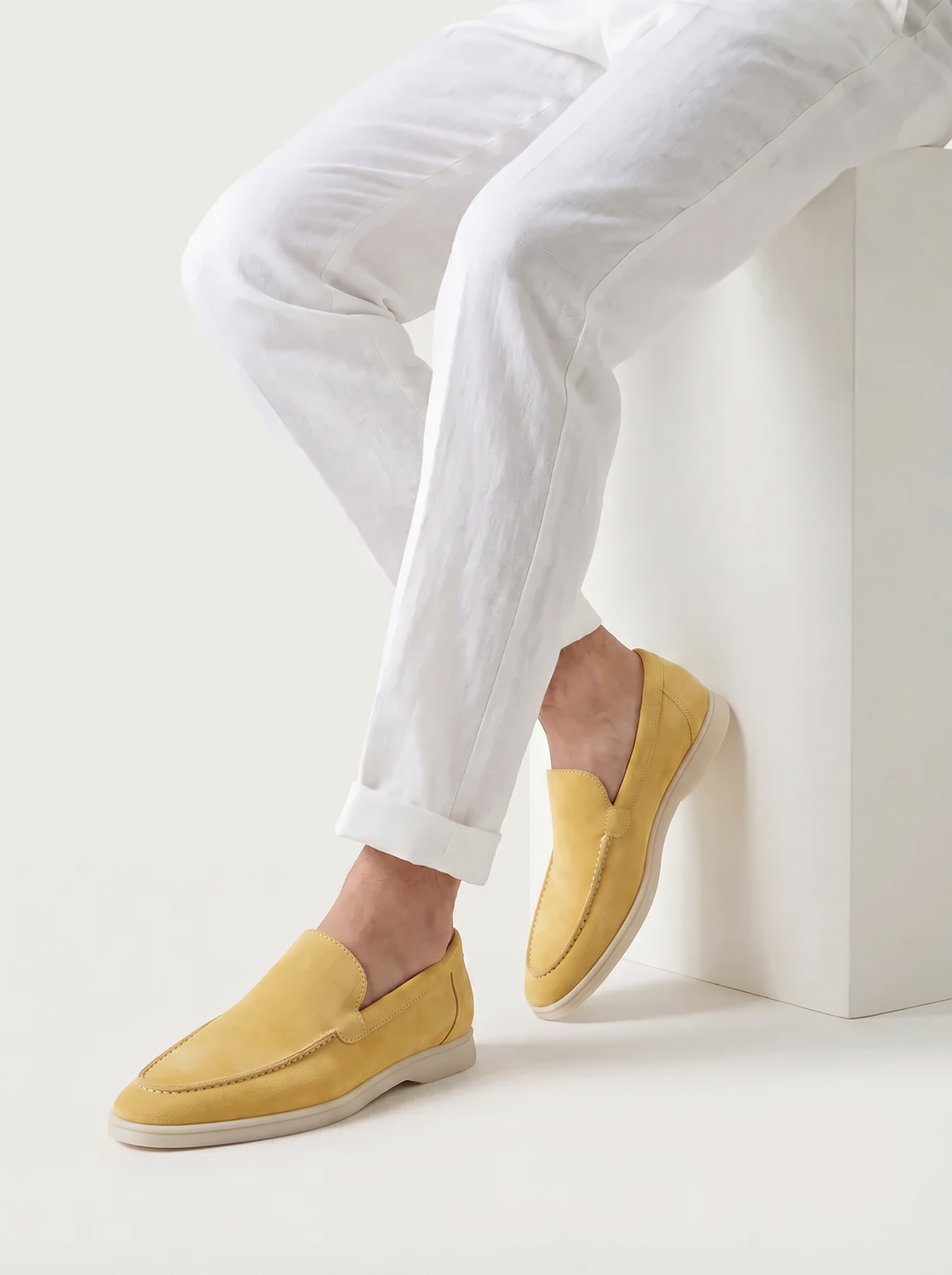 Yellow Torino Loafers