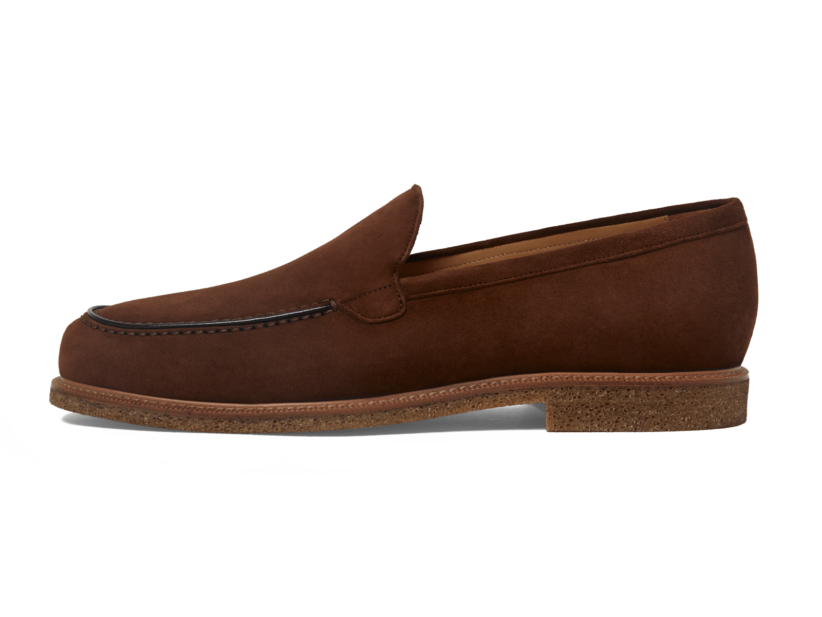Antibes Loafers in Criollo Brown Luxe Suede