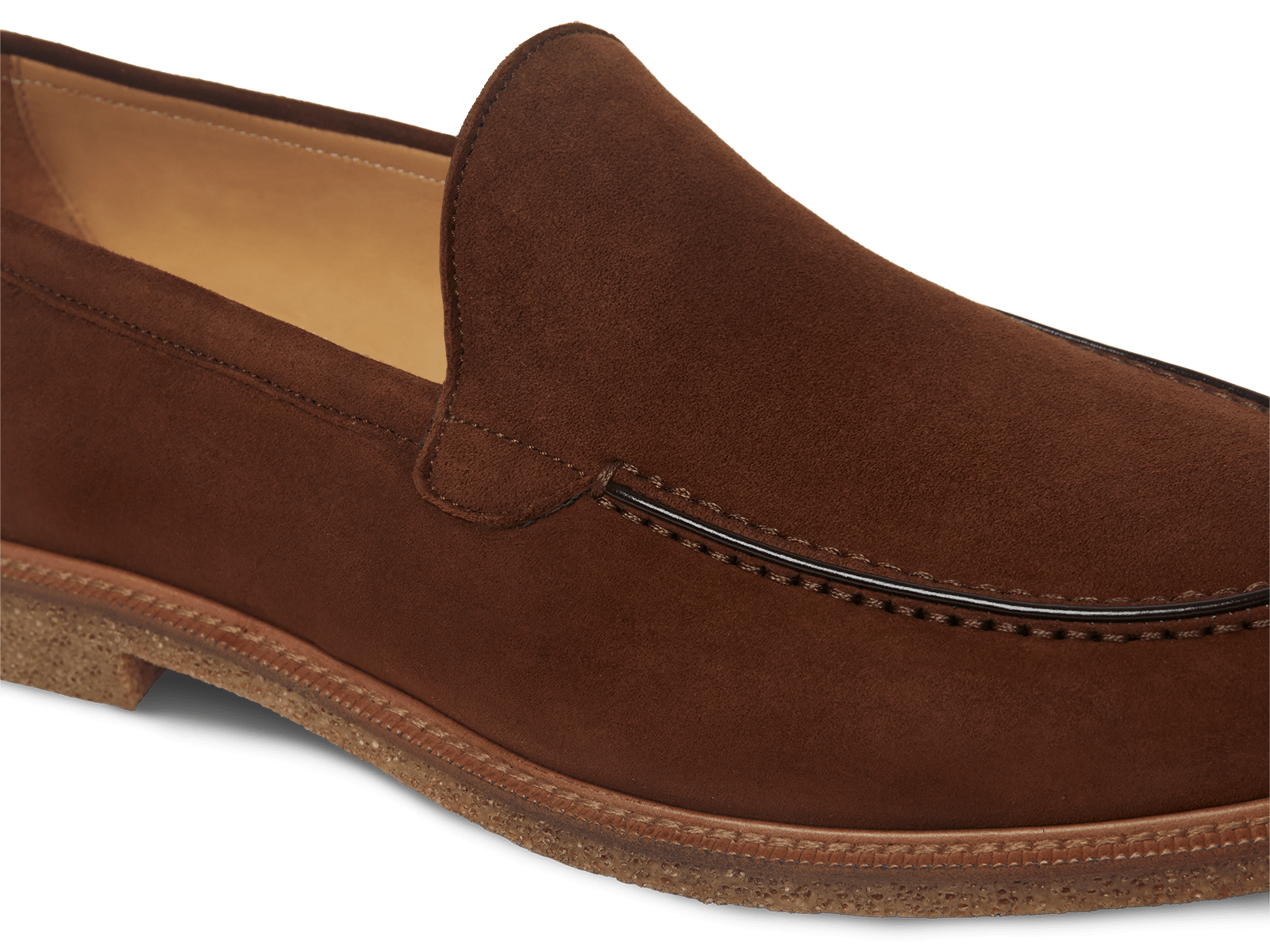 Antibes Loafers in Criollo Brown Luxe Suede
