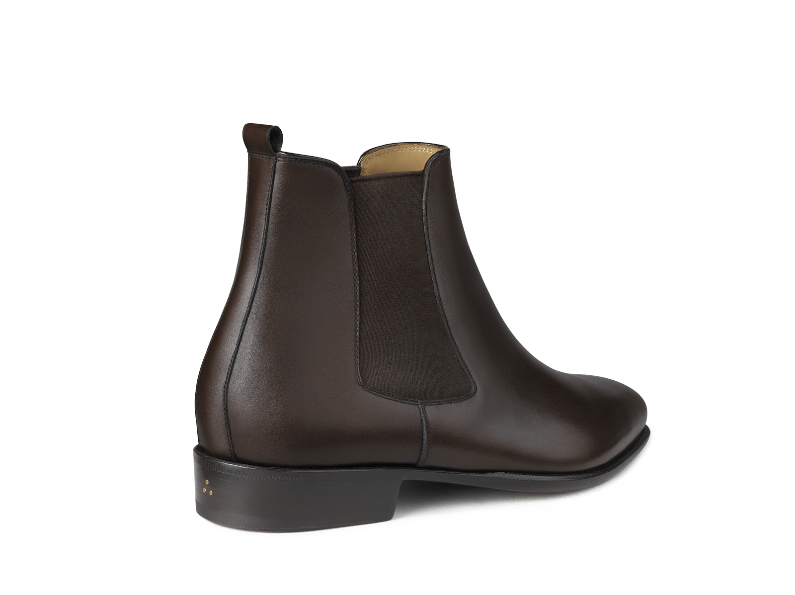 Hicks Chelsea Boots in Dark Brown Calf