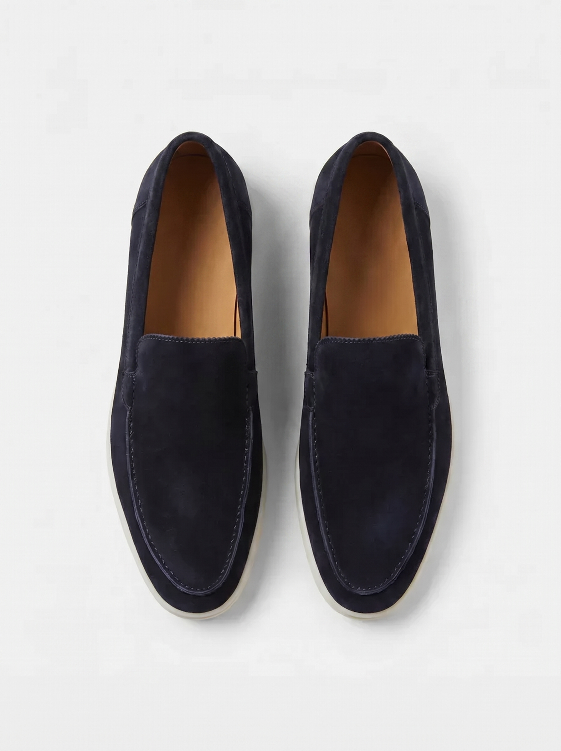 Navy Torino Loafers